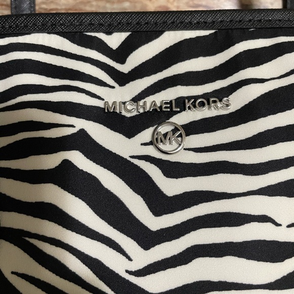 Zebra Print Tote | Michael Kors - Picture 10 of 12